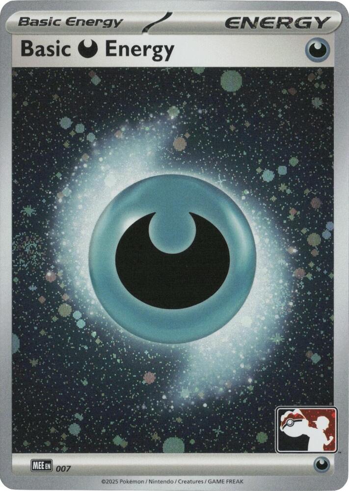 Basic Darkness Energy - MEE 007 (Cosmos Holo) Holofoil Prize Pack Series Cards Common 007