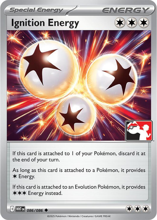 Ignition Energy - 086/086 Normal Prize Pack Series Cards Uncommon 086/086