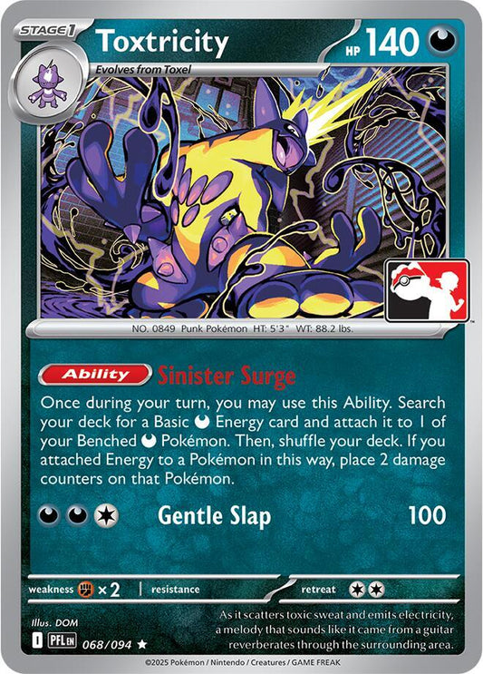 Toxtricity - 068/094 Normal Prize Pack Series Cards Rare 068/094