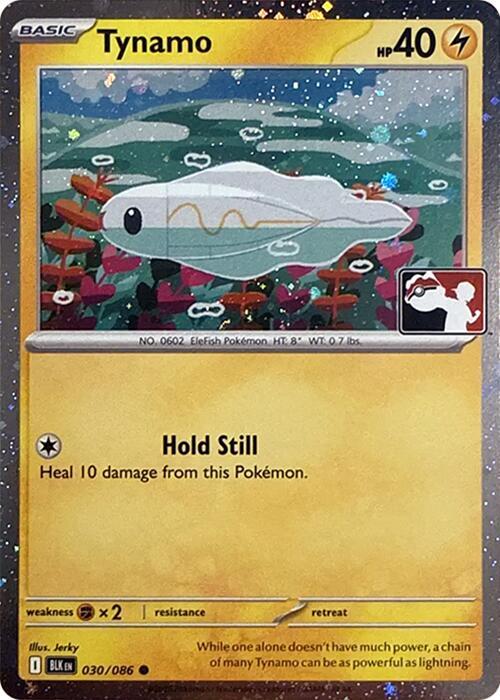 Tynamo - 030/086 (Cosmos Holo) Holofoil Prize Pack Series Cards Common 030/086