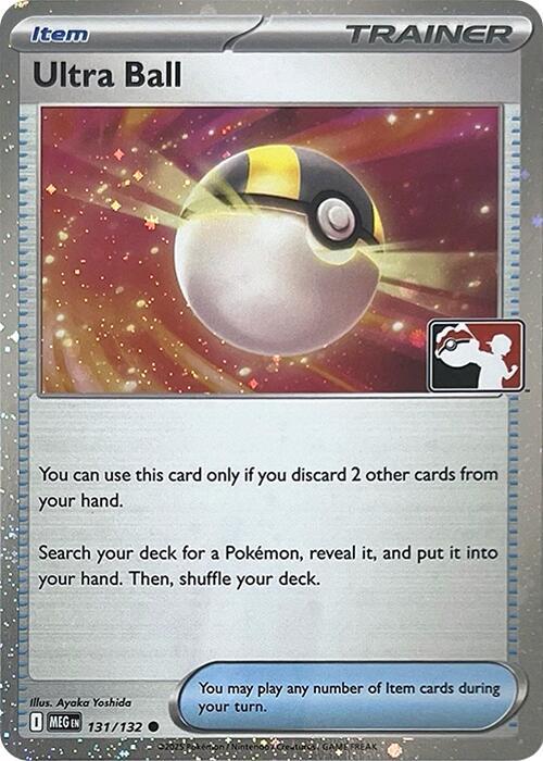 Ultra Ball - 131/132 (Cosmos Holo) Holofoil Prize Pack Series Cards Common 131/132