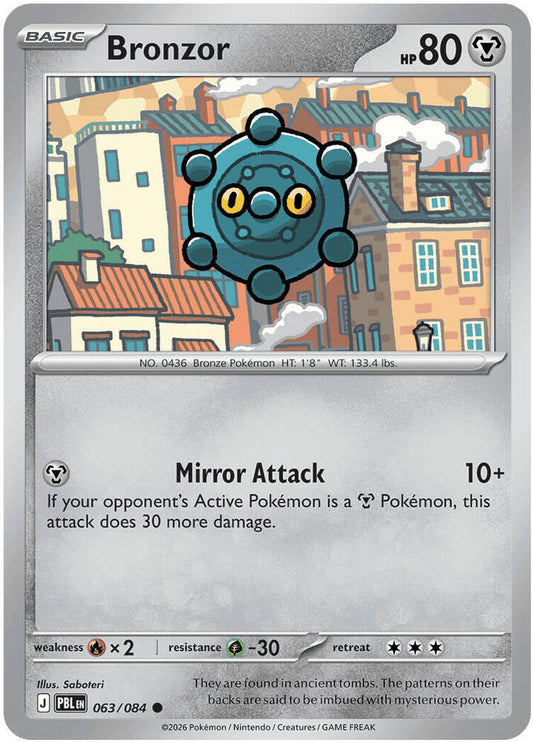 Bronzor Normal ME05: Pitch Black Common 063/084