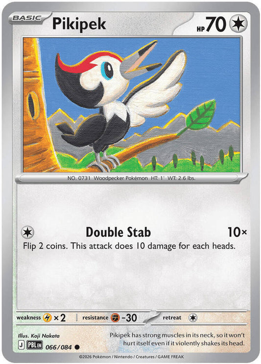 Pikipek Normal ME05: Pitch Black Common 066/084