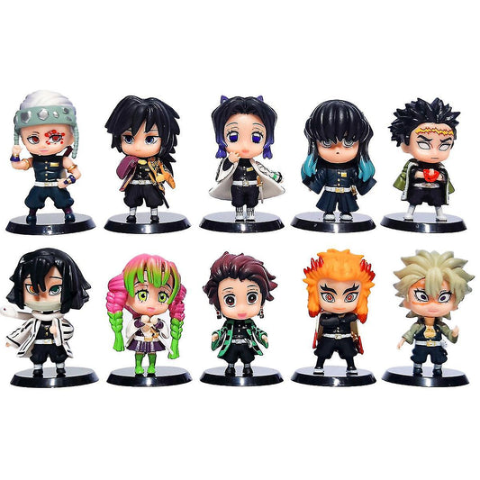 Demon Slayer Hashira Figurines Chibi Big Head 7cm