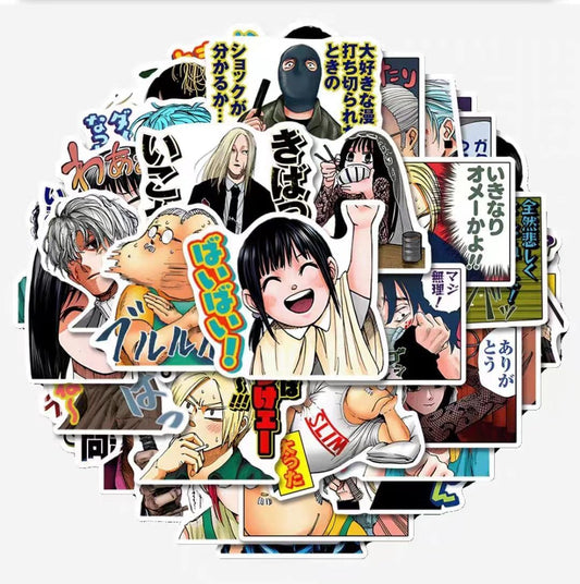 Sakamoto Days-Stickers 55pc