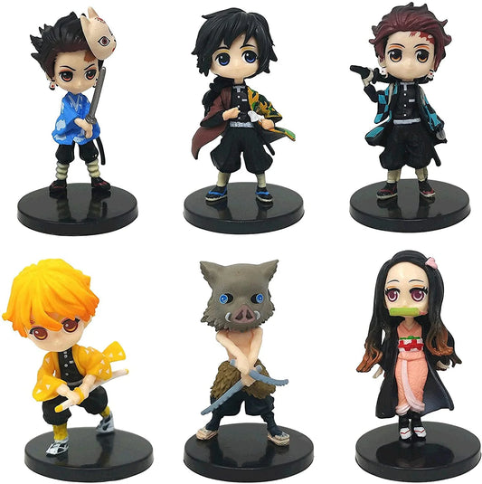Demon Slayer Figurines Thin Style 7cm