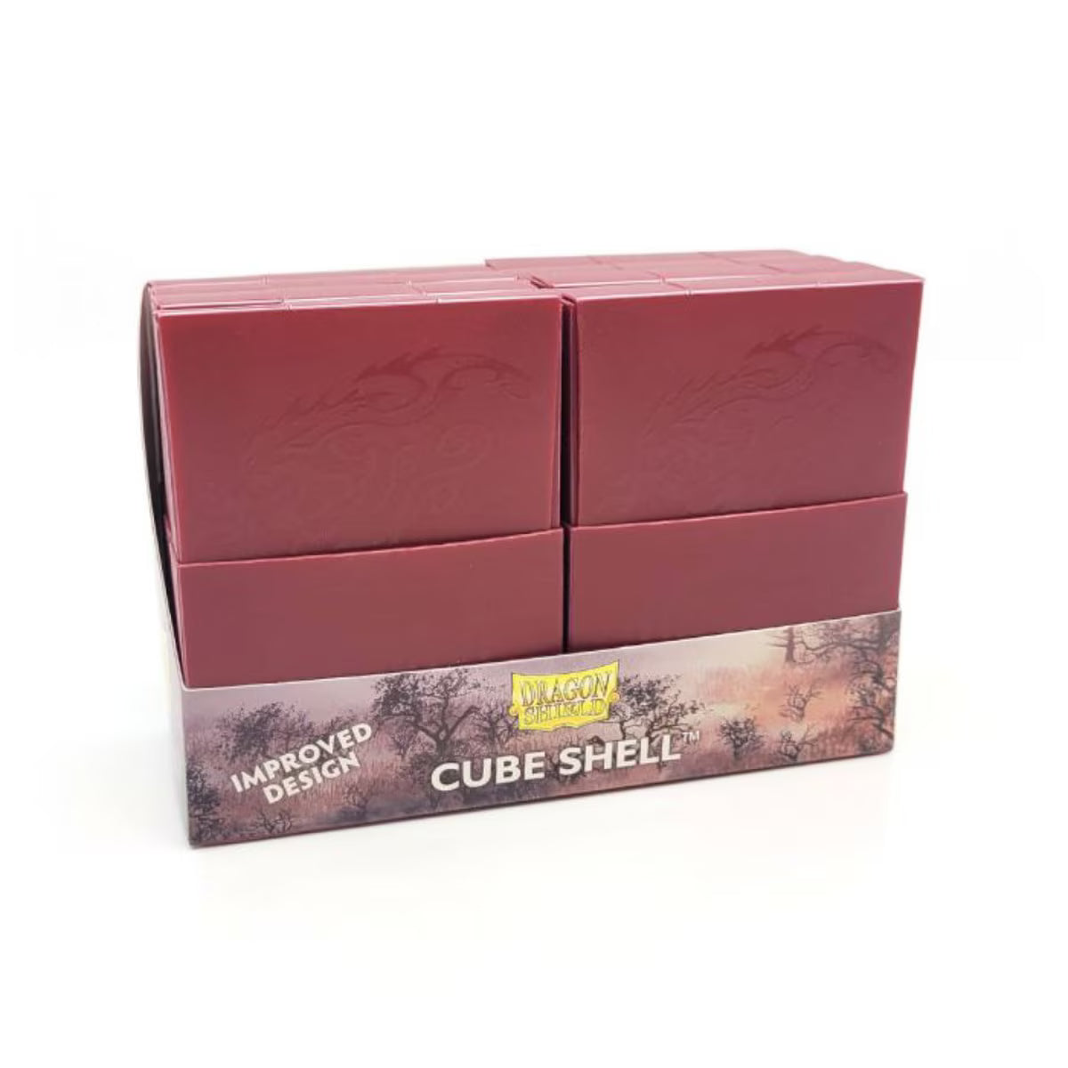 Deck Holder- Dragonshield Blood Red Pack of 10