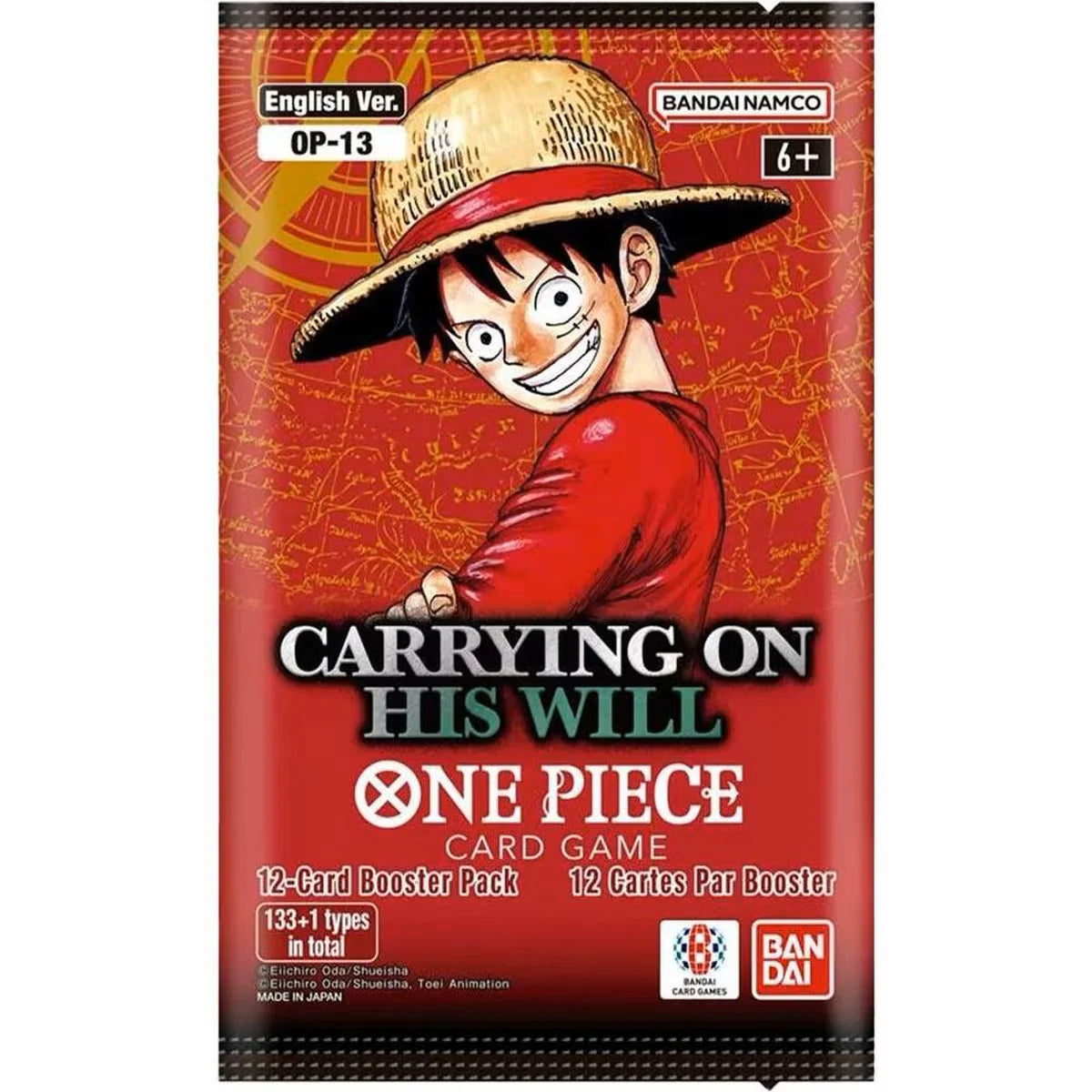 One Piece - TCG Carrying On His Will OP-13