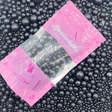 Cake Sprinkles-Black Treasures 50g