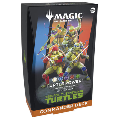 Magic The Gathering - Teenage Mutant Ninja Turtles Commander Deck *Pre-Order*
