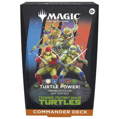 Magic The Gathering - Teenage Mutant Ninja Turtles Commander Deck *Pre-Order*