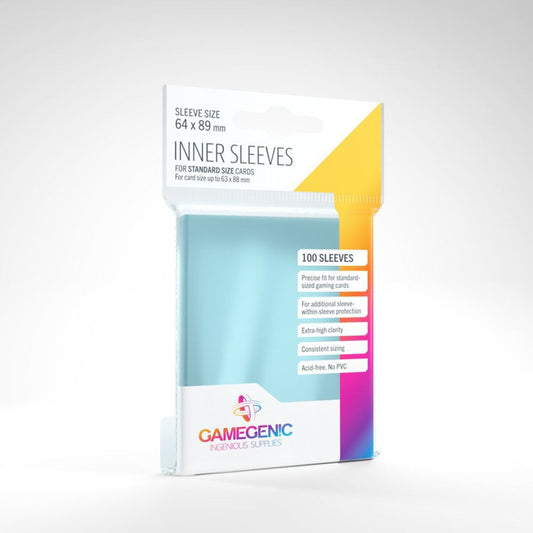 Card Sleeves (Inner)-64x89mm 100s