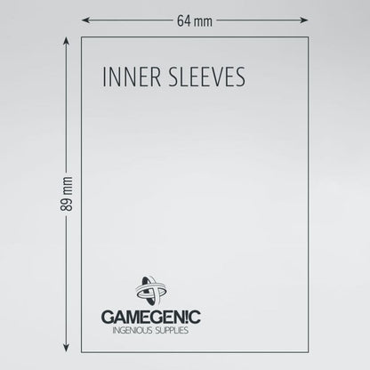 Card Sleeves (Inner)-64x89mm 100s