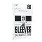 Card Sleeves-Black 60s 62x89