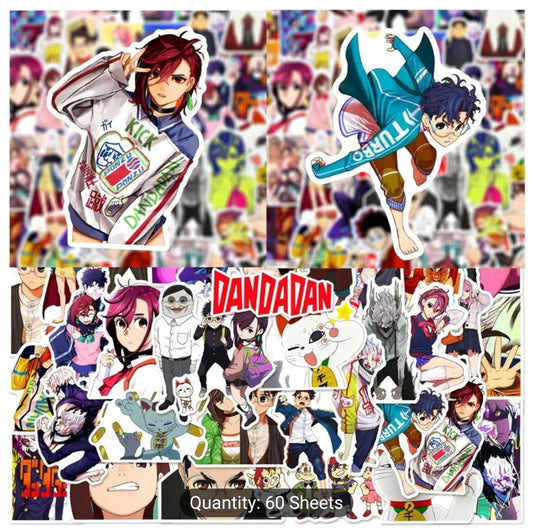 Dandadan-Stickers 60pc