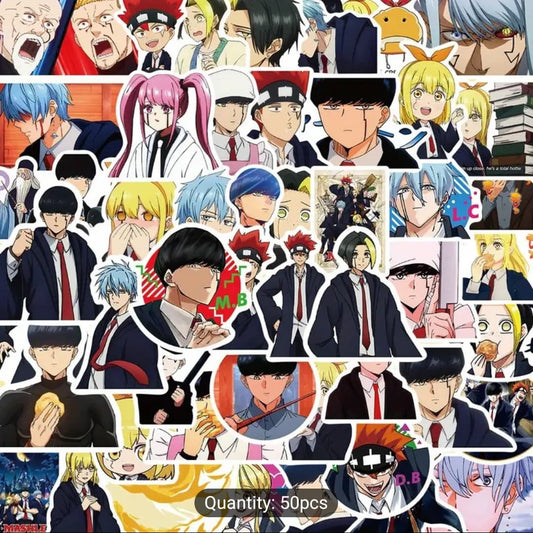Mashle Magic & Muscles-Stickers 50pc