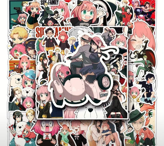 Spy x Family-Stickers 50pc