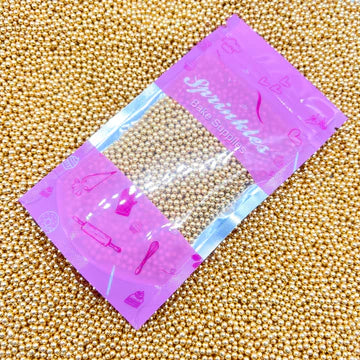 Cake Sprinkles-Petite Gold 50g