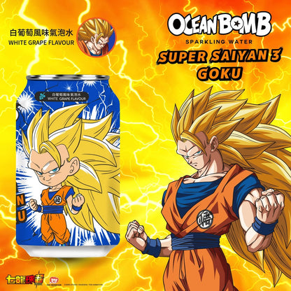 Ocean Bomb-Sparkling Water Dragonball White Grape