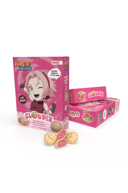 Naruto-Strawberry  Filled Biscuits 30g
