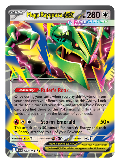 Pokémon-TCG Mega Evolution Delta Reign Booster *Pre-Order*