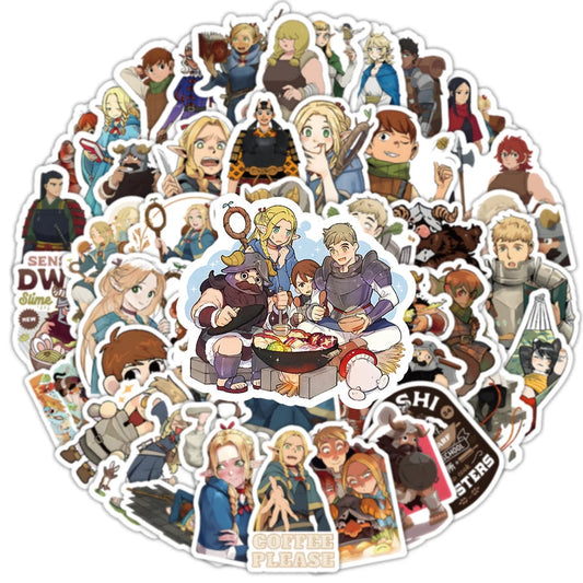 Delicious in Dungeon-Stickers 50pce