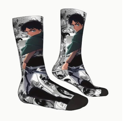 Attack On Titan-Eren Yeager Socks