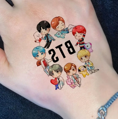 BTS-Temporary Tattoo