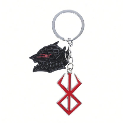 Berserk-Keyring Metal