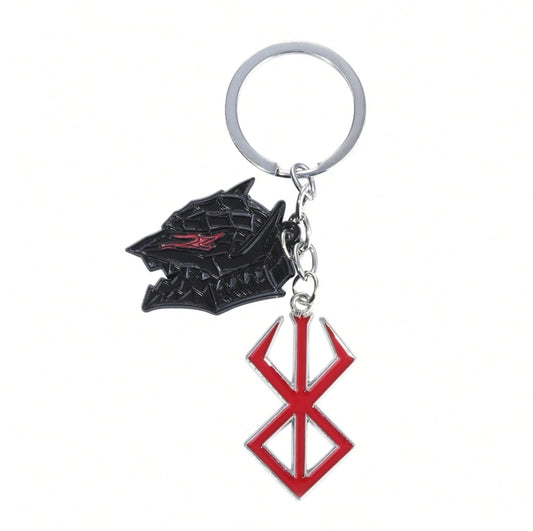 Berserk-Keyring Metal