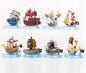 One Piece-Figurine Ships 7.5cm