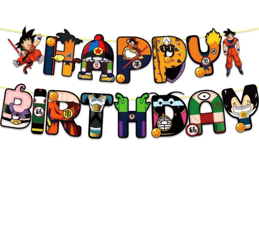 Dragonball Z-Banner H/Bday