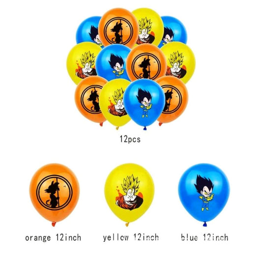 Dragonball Z-Assorted Balloons