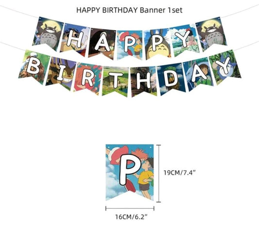 Spirited Away-Banner H/Bday
