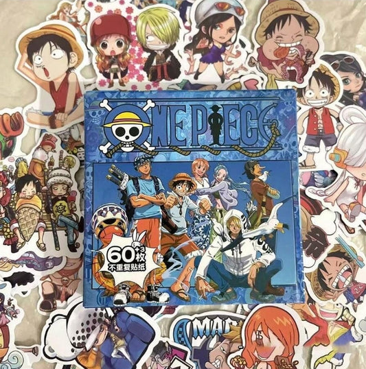 One Piece-Stickers 60/100 pc