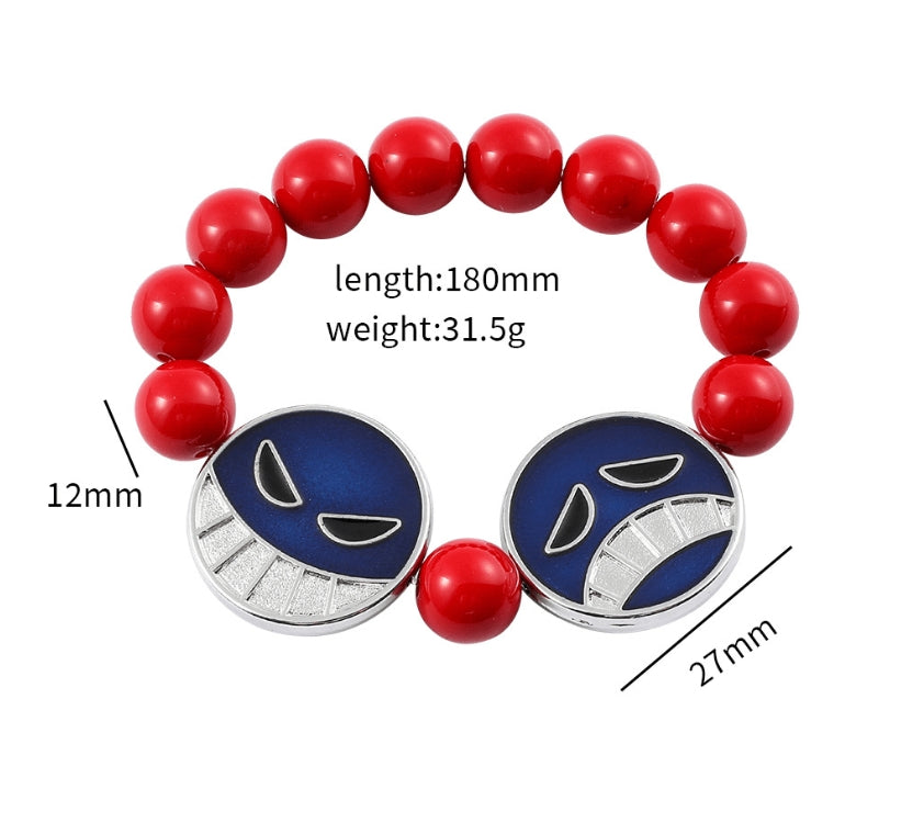 One Piece-Ace Bracelet