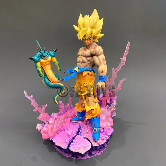 Dragonball Z-Figurine Goku SS2 w/Porunga