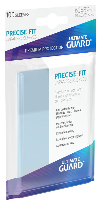 Card Sleeves - Japanese Precise Fit 100s UGD