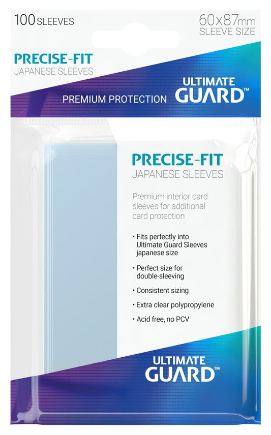 Card Sleeves - Japanese Precise Fit 100s UGD