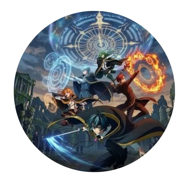 Wistoria Wand & Sword-Rubber Coaster