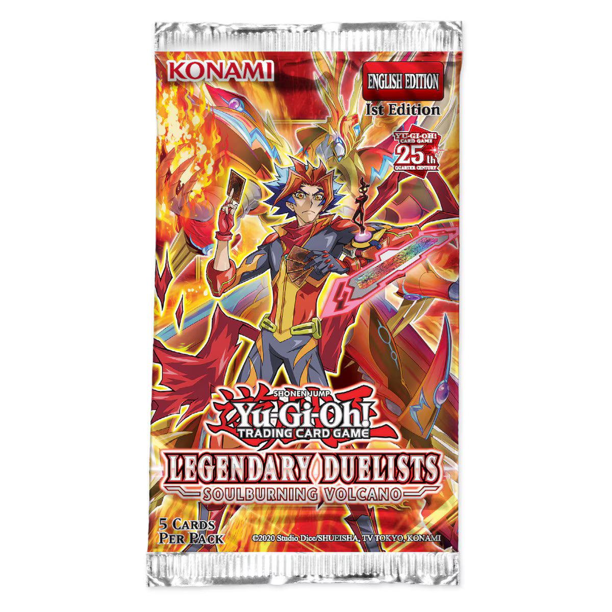 Yu-Gi-Oh-TCG Legendary Duelists : Soulburning Volcano Boosters