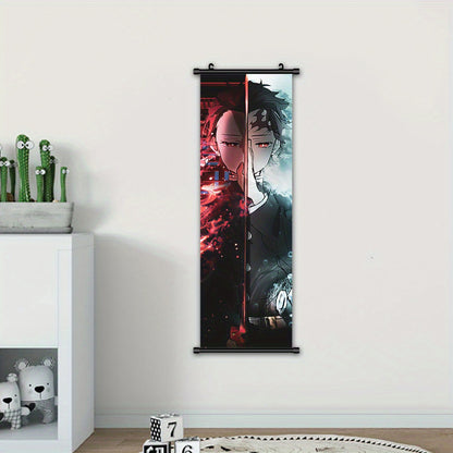 Demon Slayer-Canvas Banner (400x1200mm)