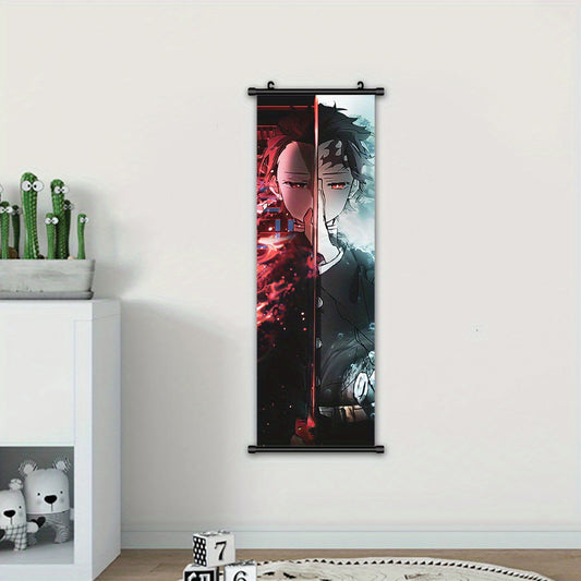 Demon Slayer-Canvas Banner (400x1200mm)