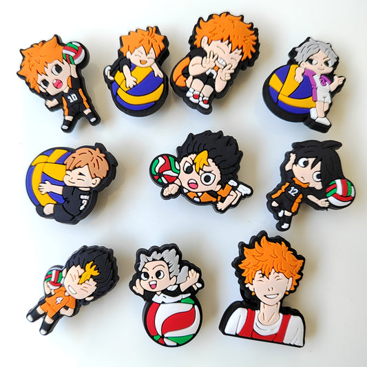 Haikyu-Crocs Pins