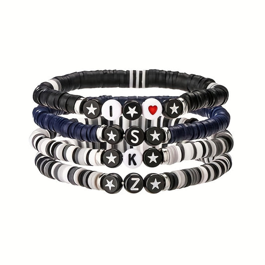 Stray Kids-3/4PC Beaded Bracelet