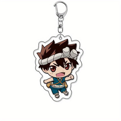 Dr Stone-Acylic Keyrings