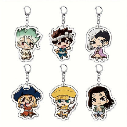 Dr Stone-Acylic Keyrings