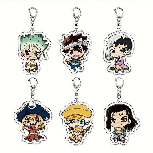 Dr Stone-Acylic Keyrings
