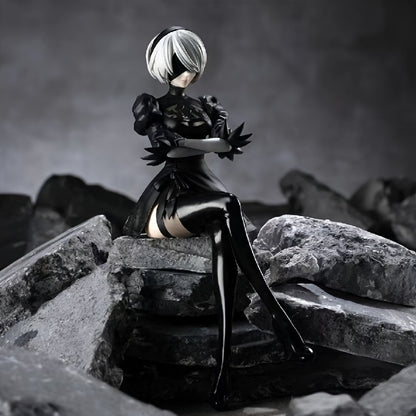 NieR: Automata - 2B Figurine Sitting 16cm