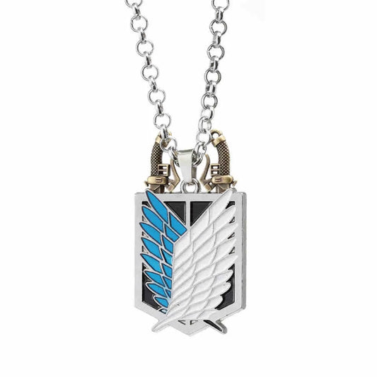 Attack On Titan-Necklace With Swords